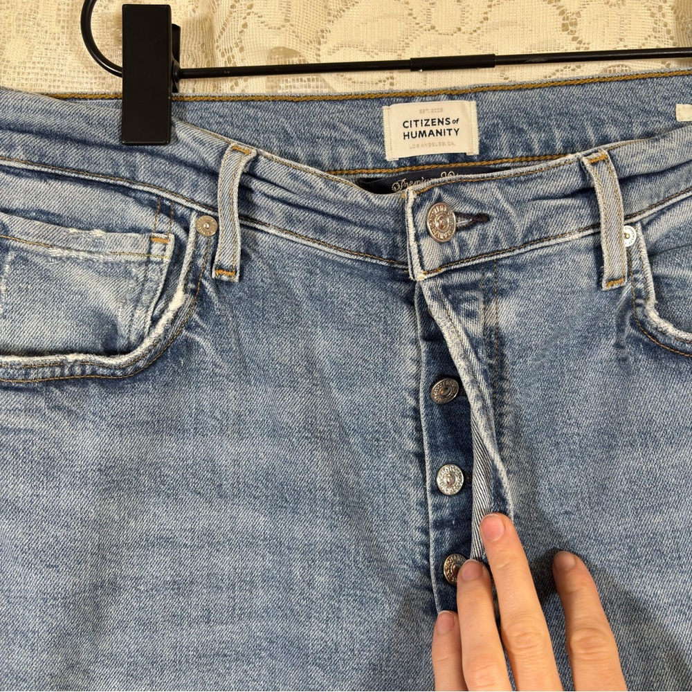 Citizens of Humanity Jolene Premium Denim Jeans High Waisted Straight Size 30 - Picture 5 of 12